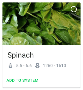 Spinach in the Hydroplanner